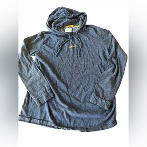 Men's Blue Hoodie Shirt - Size Medium